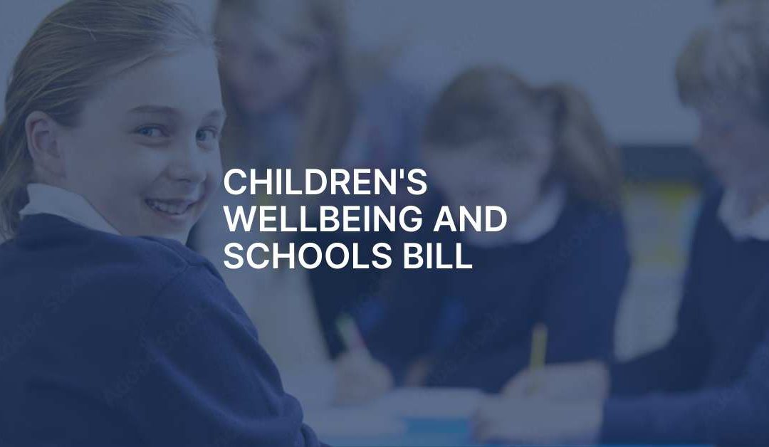 The Children’s Wellbeing and Schools Bill